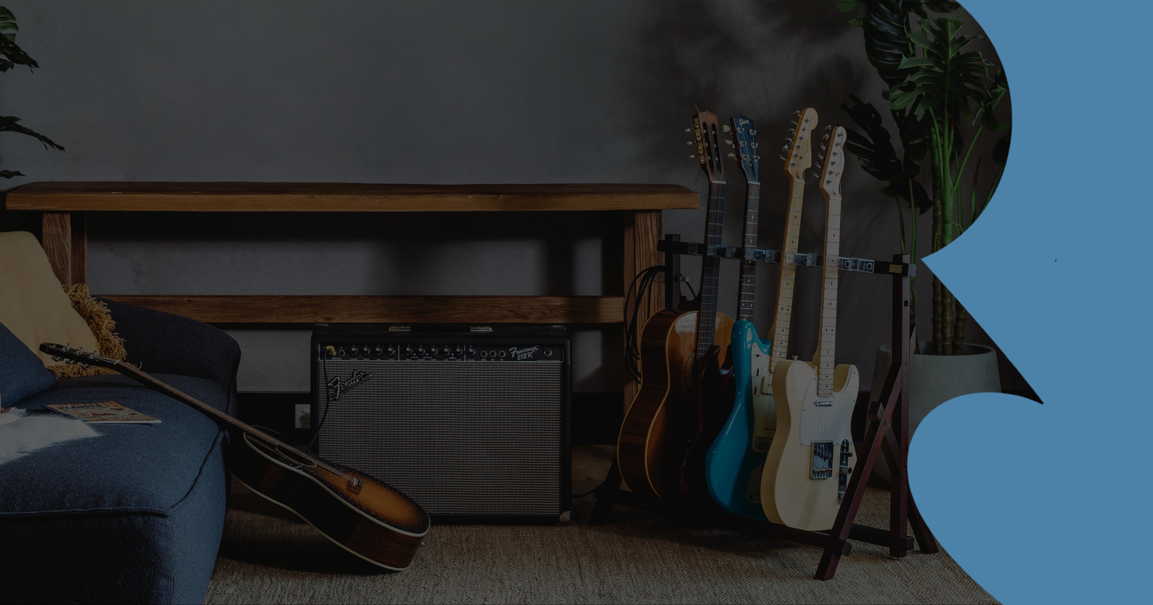 How to hang your guitars on the wall properly 