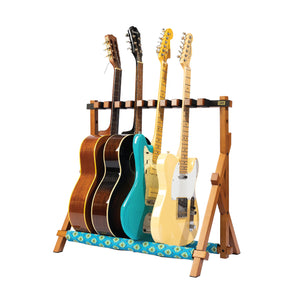 AltaTrak - Wood Guitar Rack - Premium Bundle