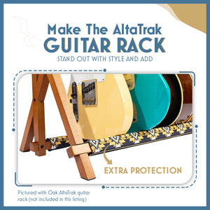 AltaTrak - Wood Guitar Rack - Cloth Covers