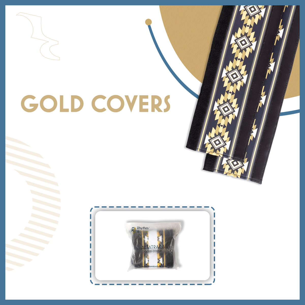 AltaTrak - Wood Guitar Rack - Cloth Covers